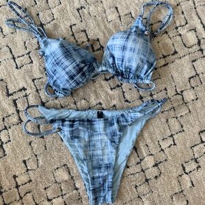 Vix Rustic Piercing Bikini in Blue